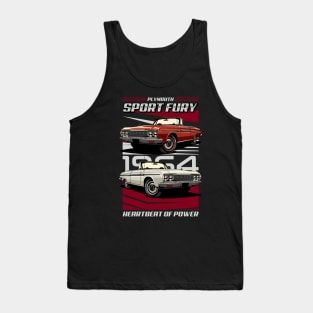 Plymouth Sport Fury Classic Car Tank Top